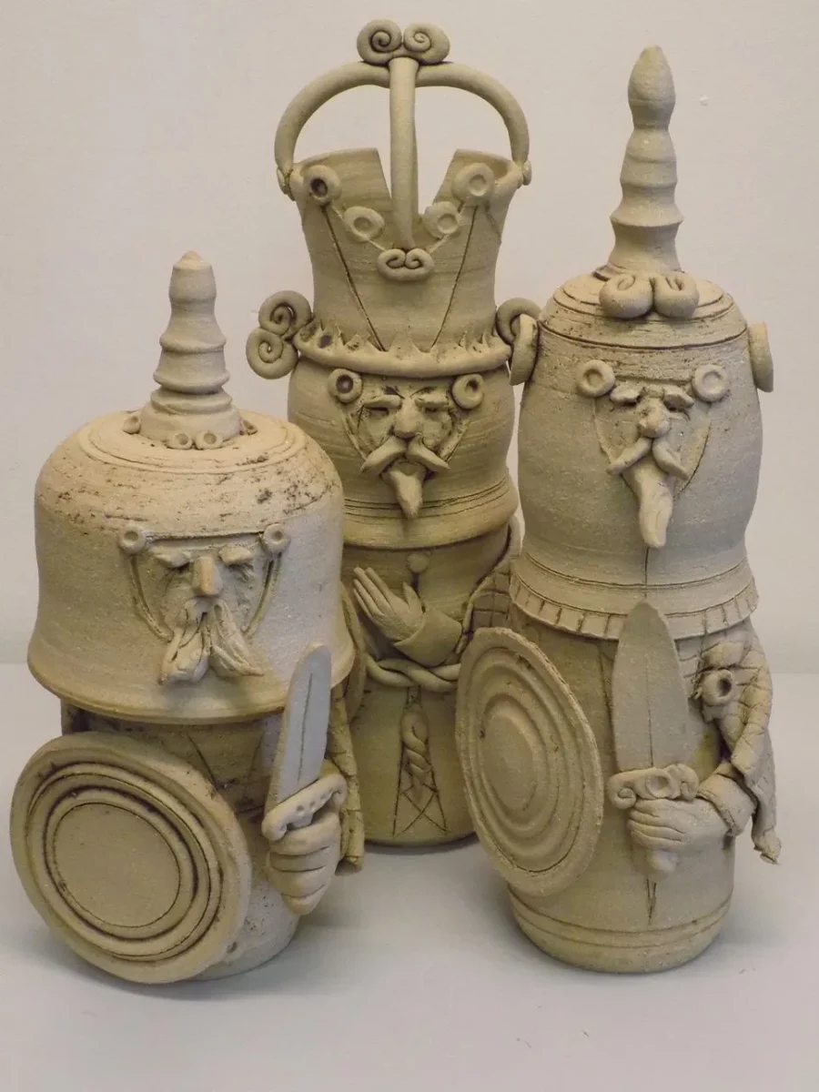 Original Stoneware sculpture by renowned artist Stewart Taylor