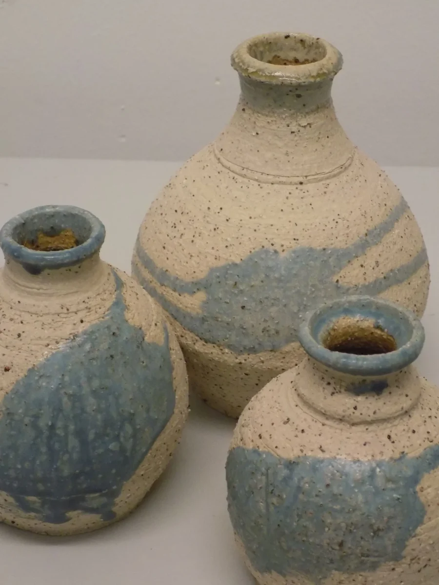 Original Stoneware thrown vases by renowned artist Stewart Taylor